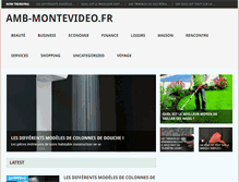 Tablet Screenshot of amb-montevideo.fr